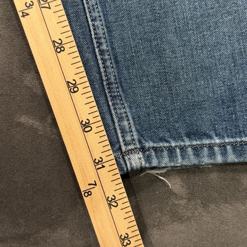 Diesel Belther Jeans Mens 32x32 Blue Regular Slim Tapered Distressed 0839K